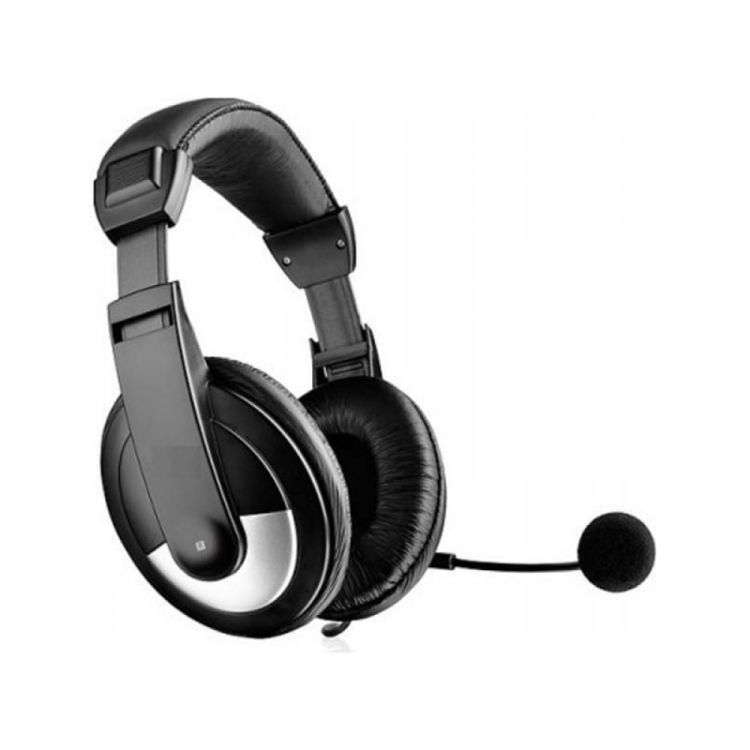 Слушалки за компютър OK-2010 с микрофон черни