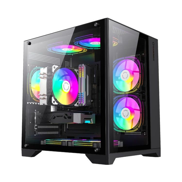 Gamemax Infinity Mini Black кутия за компютър черен