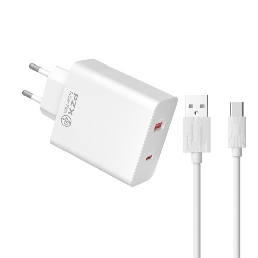 PZX P57 PD Charge Зарядно 100W съвместимо + кабел USB-C