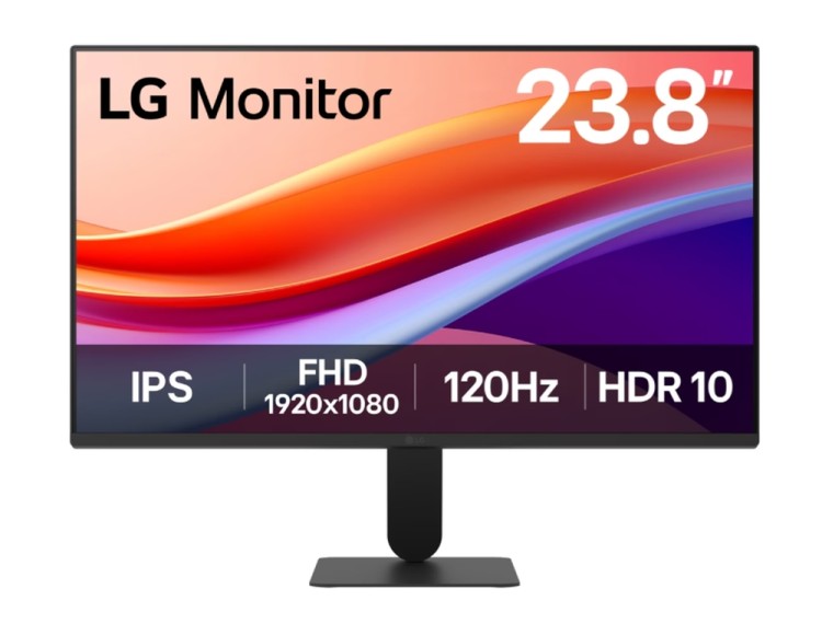 LG 24U41YA-B 23.8" IPS 120Hz монитор