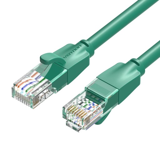 мрежови кабел LAN UTP Cat.6 Patch cable 1 метър зелен