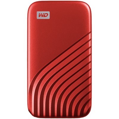 Western Digital My Passport 1ТB USB 3.2 външен SSD диск червен