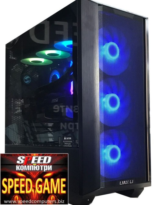 SPEED GAME RYZEN 7 3D Titanium 5090 Геймърски компютър