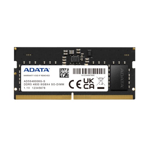 ADATA 8GB DDR5 4800MHz SODIMM памет