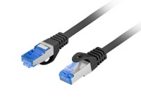 мрежови кабел LAN S/FTP Patch Cat. 6A 10 метра черен