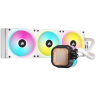 Corsair iCUE LINK H150i LCD водно охлаждане бял