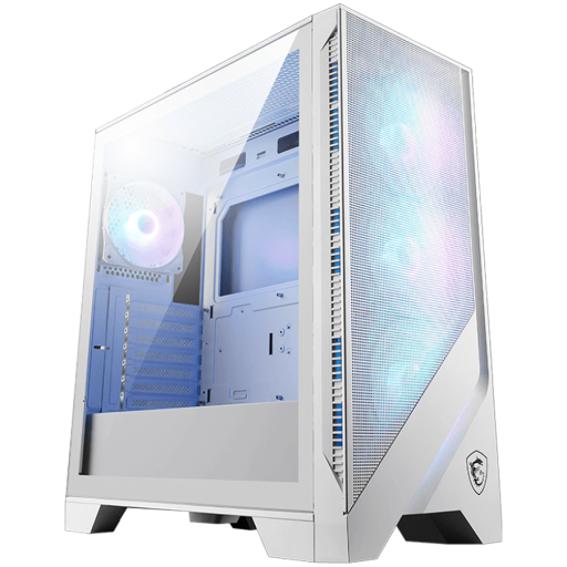 MSI MAG FORGE 320R Airflow кутия за компютър бял