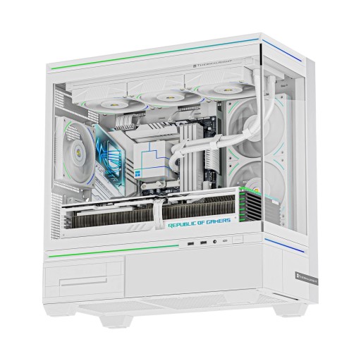 Thermalright TL-M10 4 x 120 mm ARGB кутия за компютър бял