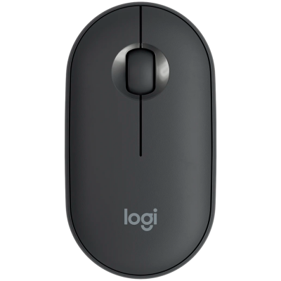 Logitech M350S Pebble 2 безжична мишка графит