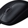Logitech M100 USB оптична мишка черен