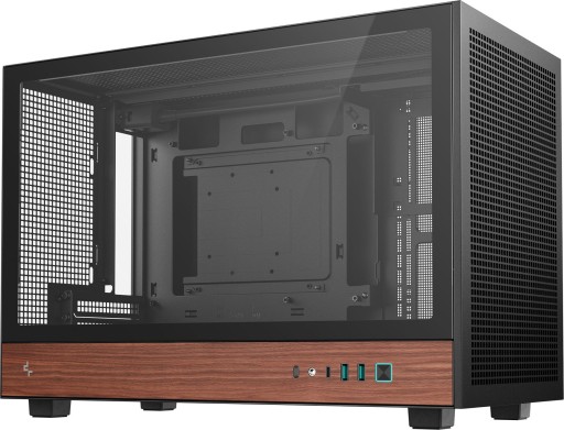DeepCool CH260 Wood кутия за компютър черен
