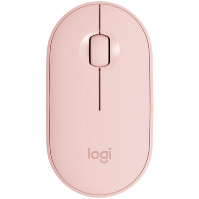 Logitech M350S Pebble 2 безжична мишка розов