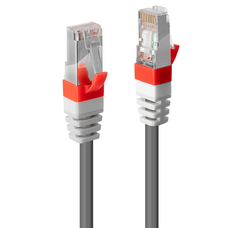 LINDY SFTP мрежов кабел, Cat. 7, Cat. 6A, сив, 0.3 м LNY-45350