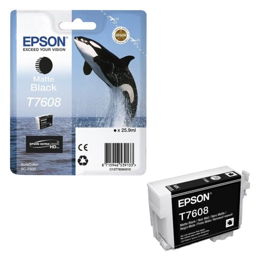 Epson T7608 Matte Black Cartridge