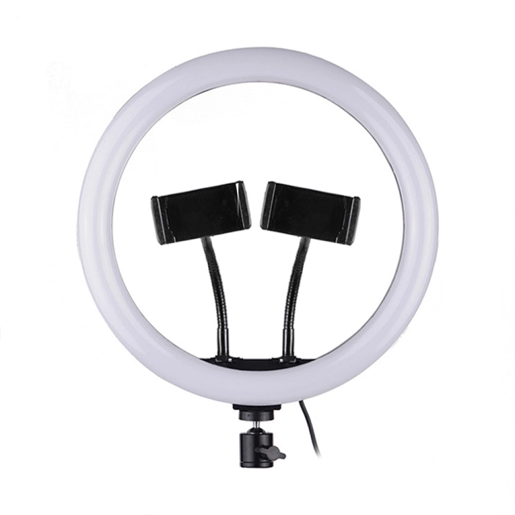 LED Ring осветление M33 с 2 скоби - селфи ринг лампа 