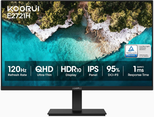 Koorui E2721H 27" IPS 120Hz монитор