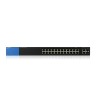 Linksys LGS326 26-портов Smart Неуправляем суич черен     