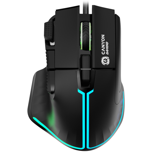 Canyon Fortnax GM-636 геймърска оптична мишка черен