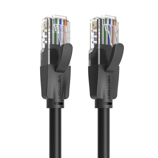мрежови кабел LAN UTP Cat.6 Patch cable 1 метър черен