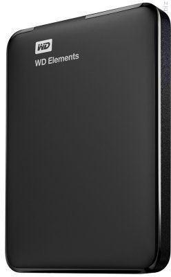Външен твърд диск Western Digital Elements Portable 2.5" 1.5TB USB 3.0 Черен
