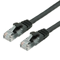 мрежови кабел LAN UTP Patch Cat. 6 1 метър черен