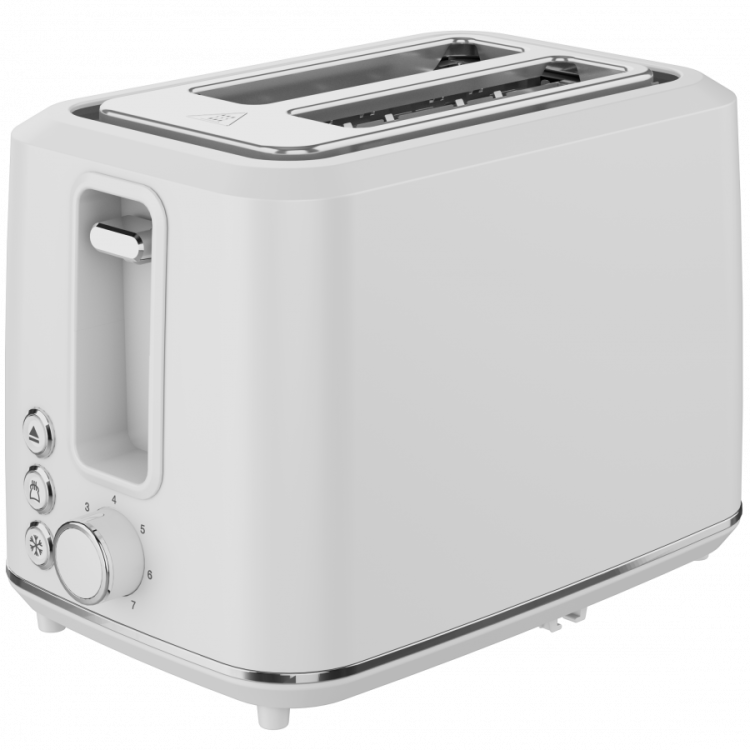 AENO TS1W ATS0001W - бял тостер с 7 степени на препичане