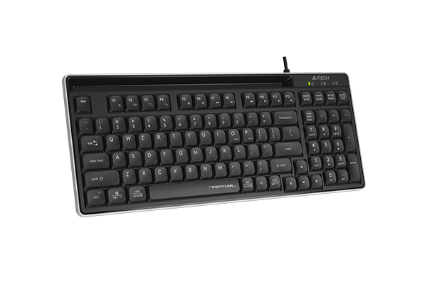 A4 Tech FX70 Silent Click клавиатура черен