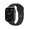 Часовник Apple Watch S11 Cellular 42mm Slate Titanium Case with Black Sport Band - S/M