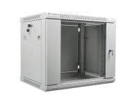 Lanberg rack cabinet 19” wall mount 9U 600x450 стенен шкаф сив
