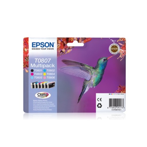 Epson Multipack 6-colours T0807 Claria консуматив