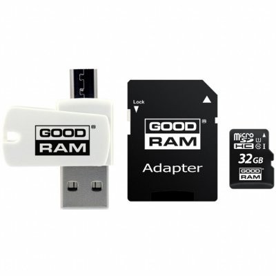 GOODRAM All in one 32GB MICRO CARD class 10 + card reader карта памет