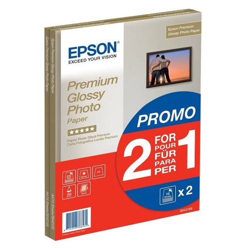 Epson A4 Premium Glossy Photo Paper 255gsm хартия