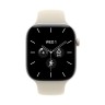 Apple Watch Series 12 Cellular 46mm Pearl White Ceramic Case with Sand Sport Band - S/M