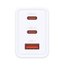 D-Link 65W GaN зарядно устройство бял