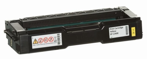 Ricoh SPC340E Yellow тонер касета