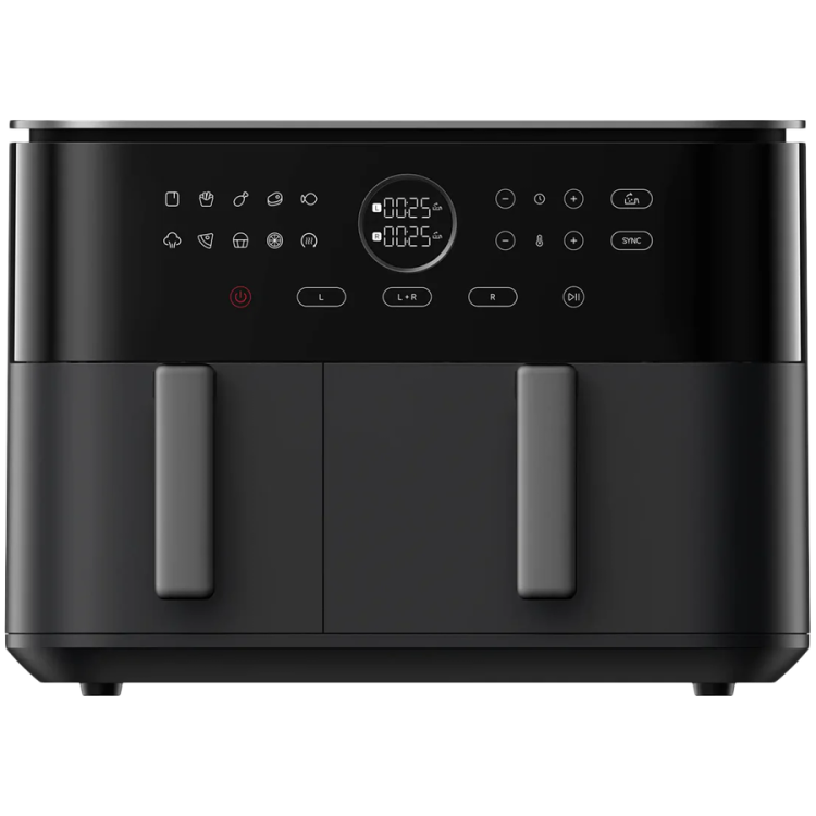 Xiaomi Dual Zone Air Fryer 10L фритюрник с горещ въздух черен