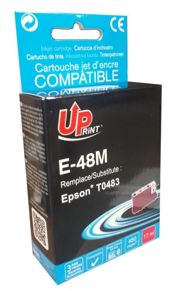 Мастилница заместител T0483 EPSON, 450, Light Magenta