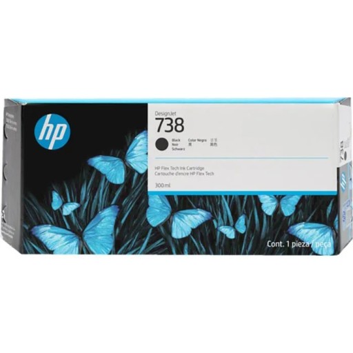 HP 738 300-ml Black DesignJet консуматив