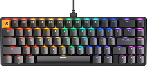 Glorious GMMK 2 Compact геймърска механична клавиатура черен