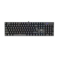 WHITE SHARK COMMANDOS ELITE-US-RED-SW Геймърска клавиатура, механична, червени суичове, черна