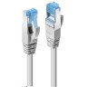 LINDY UTP мрежов кабел, Cat. 6A, сив, 0.5 м LNY-47612