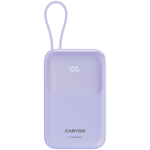 Canyon OnPower 101 10000mAh външна батерия лилав