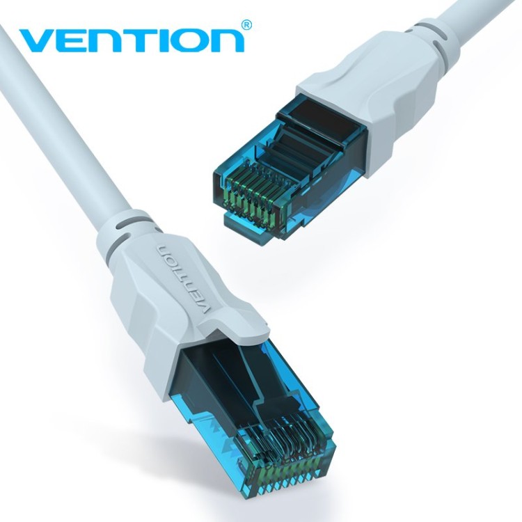мрежови кабел LAN UTP Cat.5е Patch cable 1 метър син