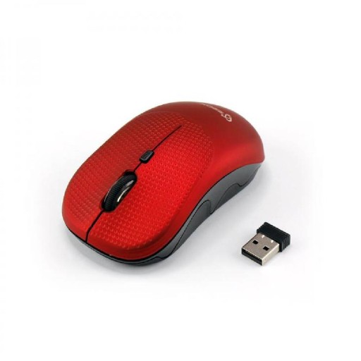 Sbox WM-106 оптична безжична мишка червен