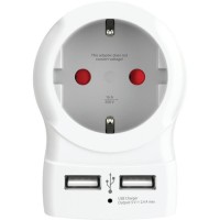 Skross адаптер 220V EU към EU