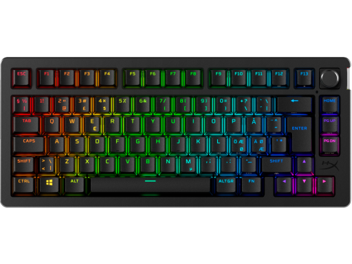 HyperX Alloy Rise 75 безжична геймърска клавиатура