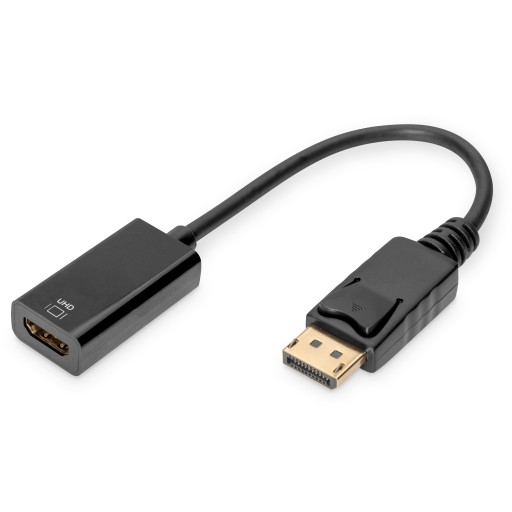 DIGITUS DB-340415-002-S Адаптер, DisplayPort  -  HDMI, 4К