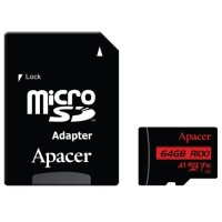 Apacer 64GB microSDHC карта памет