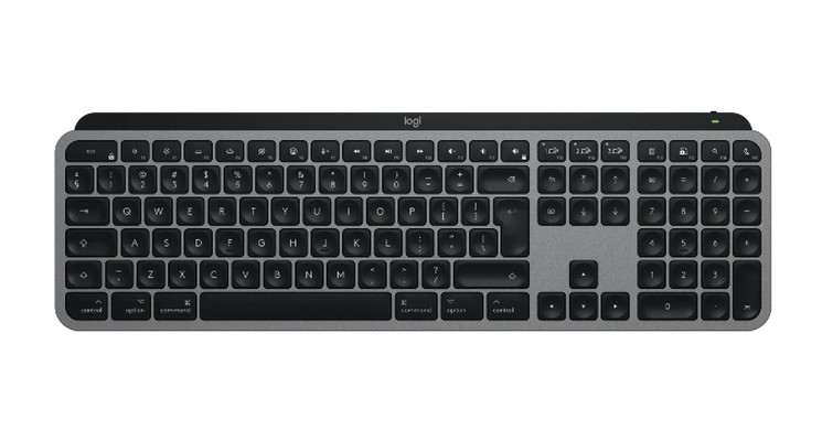 Logitech MX Keys S Bluetooth Mac клавиатура тъмносив