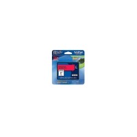 TZ Tape BROTHER 24mm Black on Red, Laminated, 8m lenght, for P-Touch етикетна лента